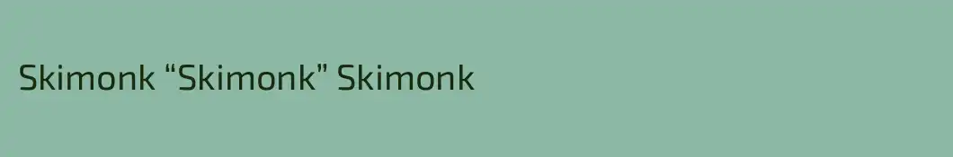 Skimonk “Skimonk” Skimonk